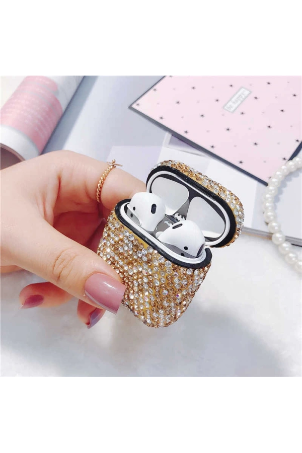 Apple Airpods Kılıf Zore Diamond Silikon