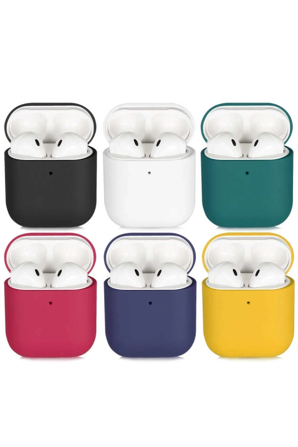 Apple Airpods Kılıf Zore Silk Silikon