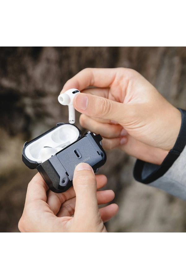 Apple Airpods Pro 2 Kılıf Askılı Sağlam Tasarımlı Lisanslı Switcheasy Guardian Kapak