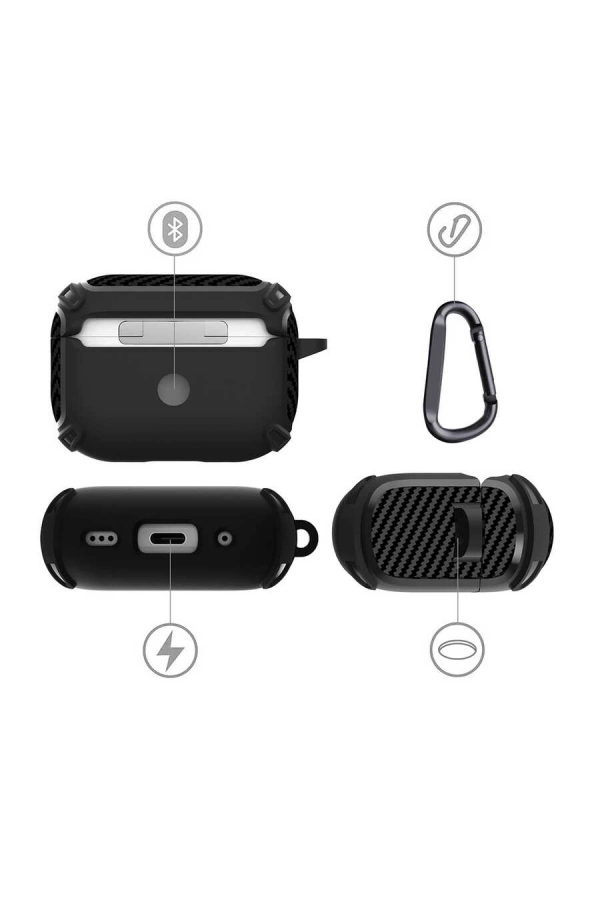 Apple Airpods Pro 2 Kılıf Zore Airbag 26 Silikon