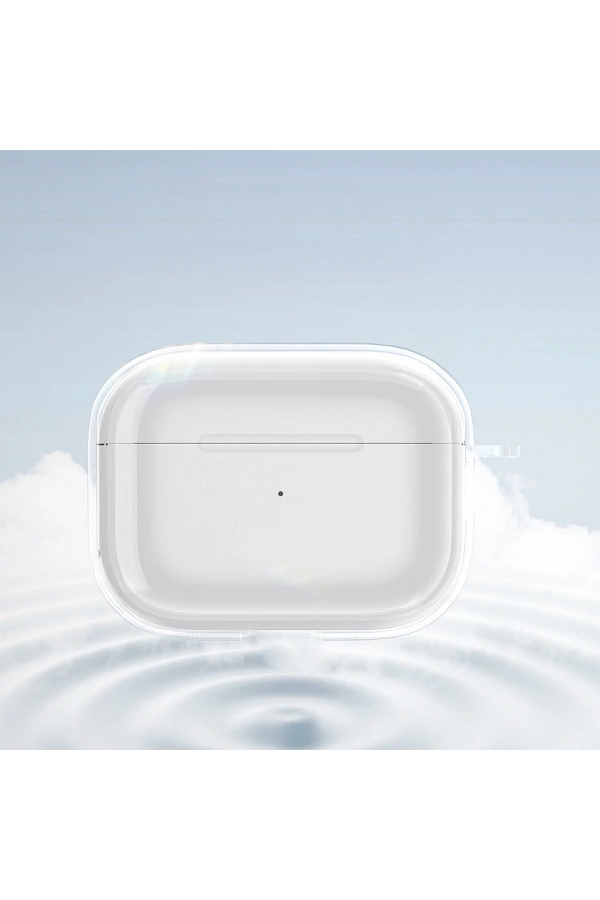 Apple Airpods Pro 3 Kılıf Şeffaf Kristal Silikon Zore Airbag 14 Kılıf