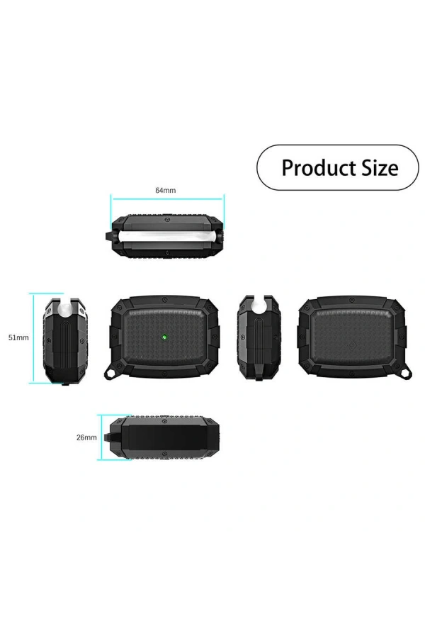 Apple Airpods Pro Kılıf Zore Airbag 10 Silikon