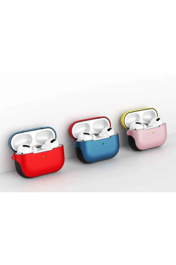 Apple Airpods Pro Kılıf Zore Shockproof Silikon