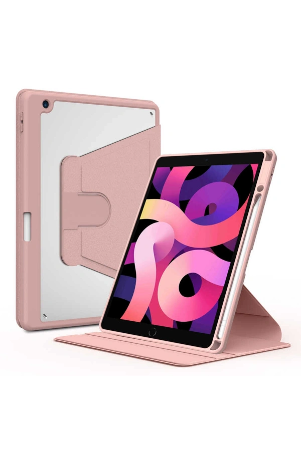 Apple iPad 10.2 2021 (9.Nesil) Kılıf Zore Nayn Dönebilen Standlı Kılıf
