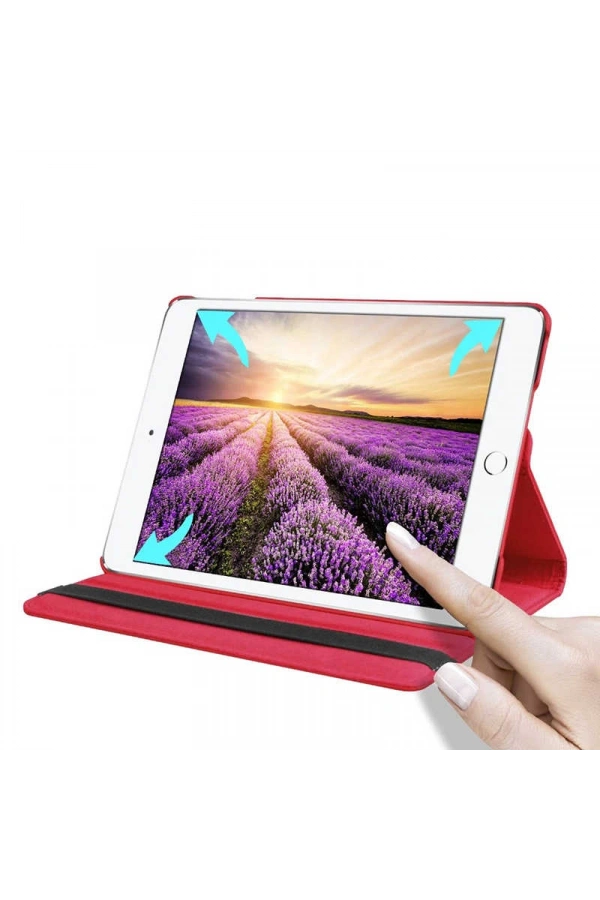 Apple iPad 10.2 2021 (9.Nesil) Zore Dönebilen Standlı Kılıf