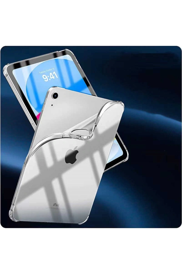 Apple iPad 10.9 2022 (10.Nesil) Kılıf Zore Tablet Nitro Anti Shock Silikon Kapak