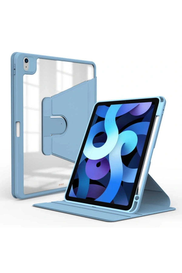 Apple iPad 11.Nesil 2025 Kılıf Zore Nayn Dönebilen Standlı Kılıf
