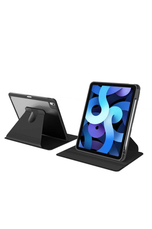Apple iPad 11.Nesil 2025 Kılıf Zore Nayn Dönebilen Standlı Kılıf