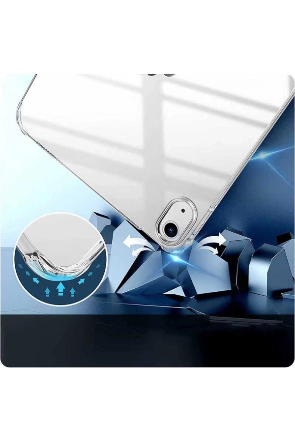 Apple iPad 11.Nesil 2025 Kılıf Zore Tablet Nitro Anti Shock Silikon Kapak