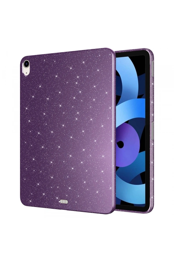 Apple iPad 11.Nesil 2025 Simli Parlak Görünümlü Zore Tablet Koton Kılıf