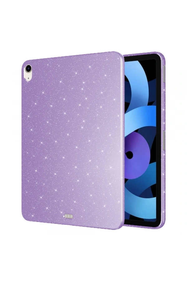 Apple iPad 11.Nesil 2025 Simli Parlak Görünümlü Zore Tablet Koton Kılıf