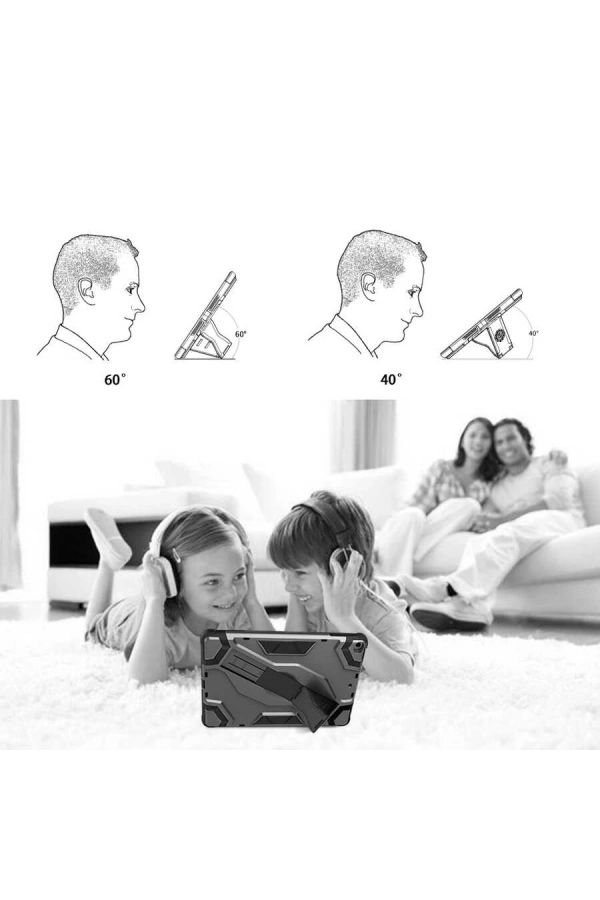 Apple iPad 9.7 2017 (5.Nesil) Zore Defens Tablet Silikon