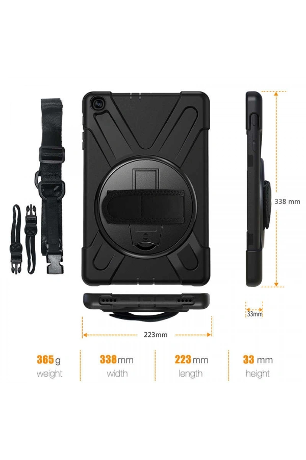 Apple iPad 9.7 2018 (6.Nesil) Kılıf Zore Defender Silikon