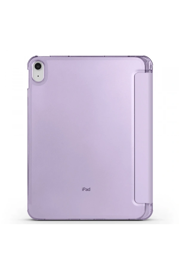 Apple iPad Air 10.9 2022 (10.Nesil) Zore Smart Cover Kalem Bölmeli Standlı 1-1 Kılıf
