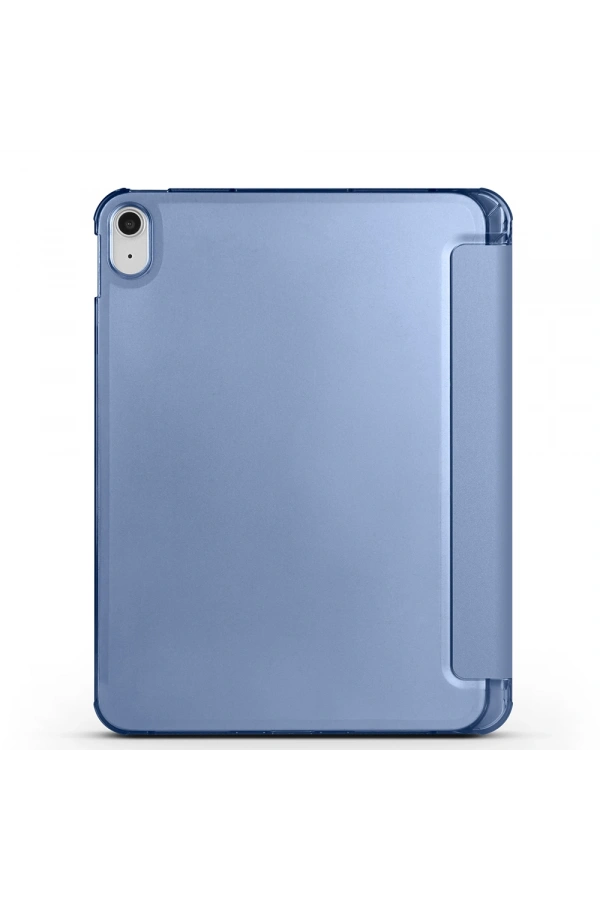 Apple iPad Air 10.9 2022 (10.Nesil) Zore Smart Cover Kalem Bölmeli Standlı 1-1 Kılıf