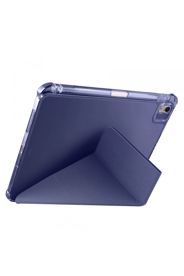 Apple iPad Air 11 2025 M3 Kılıf Zore Tri Folding Kalem Bölmeli Standlı Kılıf