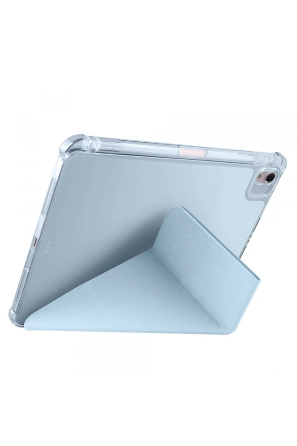 Apple iPad Air 11 2025 M3 Kılıf Zore Tri Folding Kalem Bölmeli Standlı Kılıf
