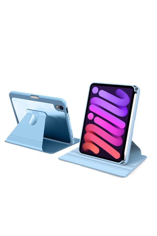 Apple iPad Mini 2021 (6.Nesil) Kılıf Zore Nayn Dönebilen Standlı Kılıf