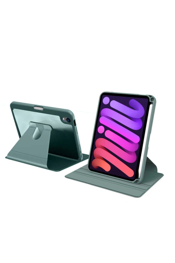 Apple iPad Mini 2021 (6.Nesil) Kılıf Zore Nayn Dönebilen Standlı Kılıf