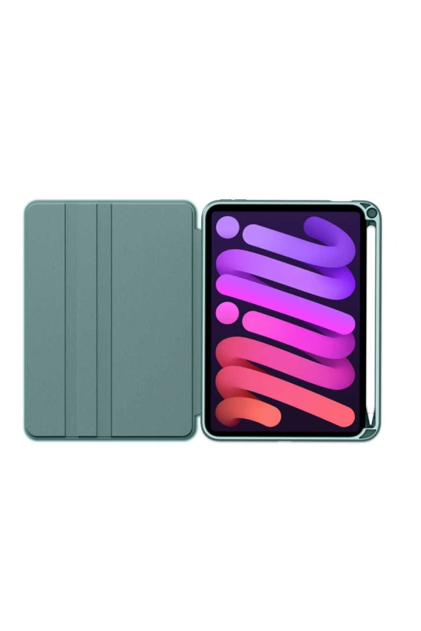 Apple iPad Mini 2021 (6.Nesil) Kılıf Zore Nayn Dönebilen Standlı Kılıf