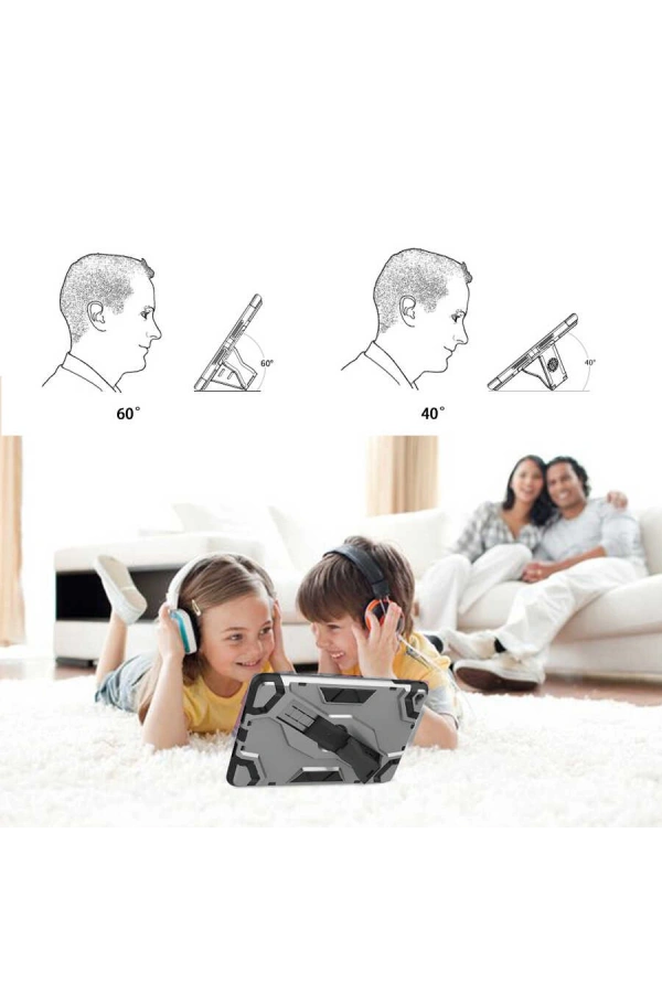 Apple iPad Mini 4 Zore Defens Tablet Silikon