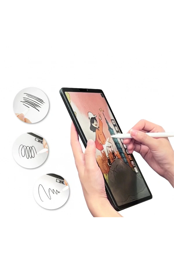 Apple iPad Pro 10.5 (7.Nesil) Kağıt Hisli Mat Davin Paper Like Tablet Ekran Koruyucu