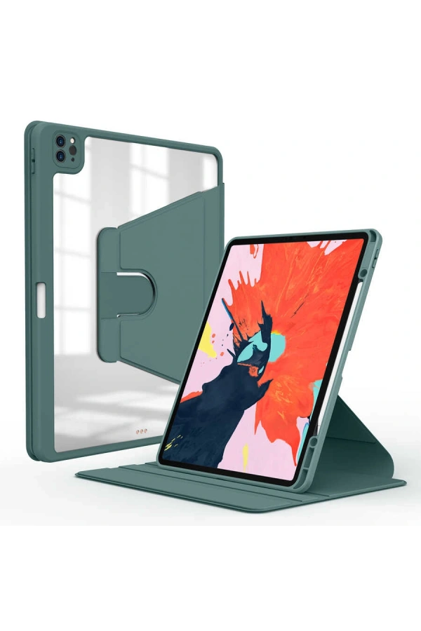 Apple iPad Pro 11 2022 M2 Kılıf Zore Nayn Dönebilen Standlı Kılıf