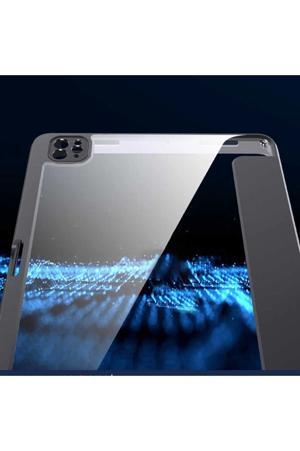 Apple iPad Pro 11 2022 M2 Kılıf Zore Nort Arkası Şeffaf Standlı Kılıf