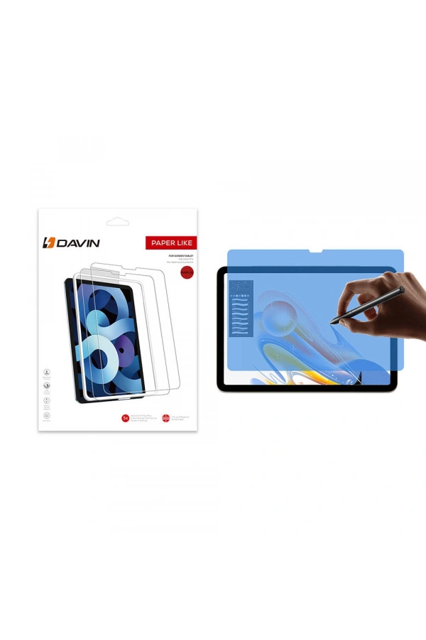 Apple iPad Pro 11 2024 Kağıt Hisli Mat ​​​​​​​​​​​​​​​Davin Paper Like Ekran Koruyucu