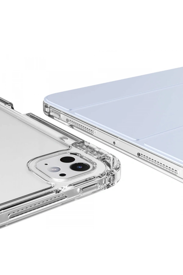 ​​​Apple iPad Pro 11 2025 M5 Kılıf Magnetik Ayrılabilen Airbagli Zore Sliding Tablet Kılıfı