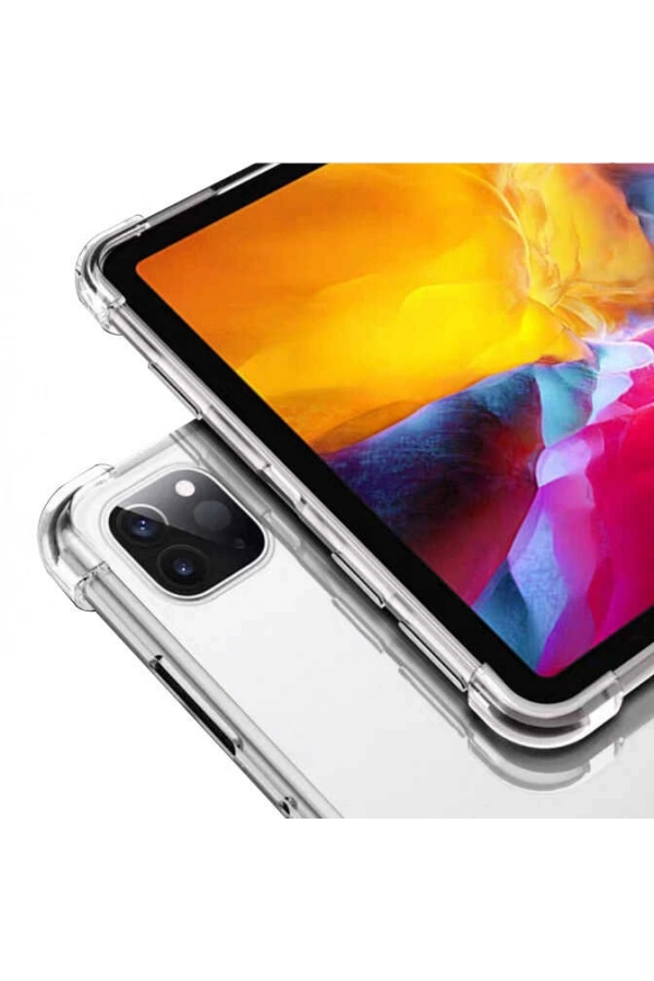 Apple iPad Pro 12.9 2020 (4.Nesil) Kılıf Zore Tablet Nitro Anti Shock Silikon Kapak