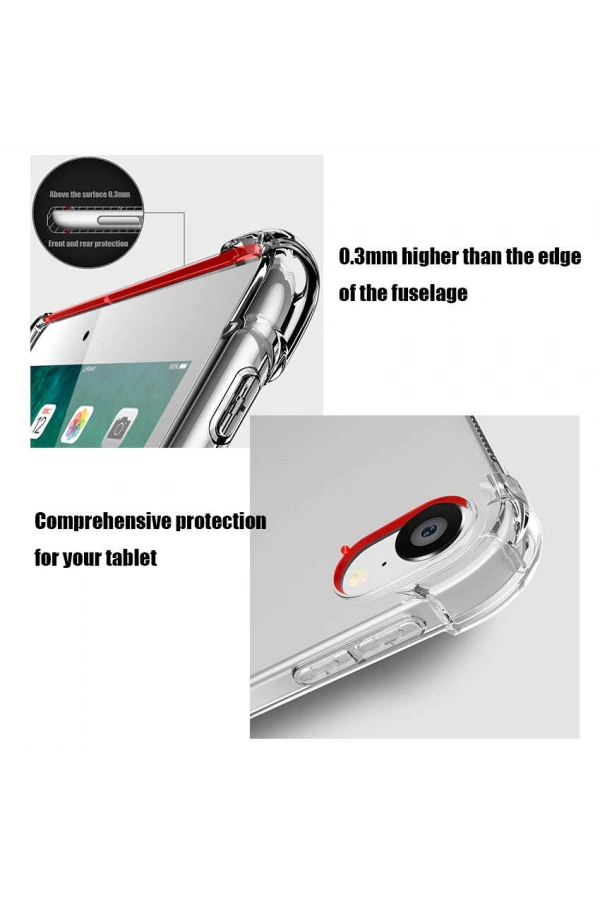Apple iPad Pro 12.9 2022 M2 Kılıf Zore Tablet Nitro Anti Shock Silikon Kapak