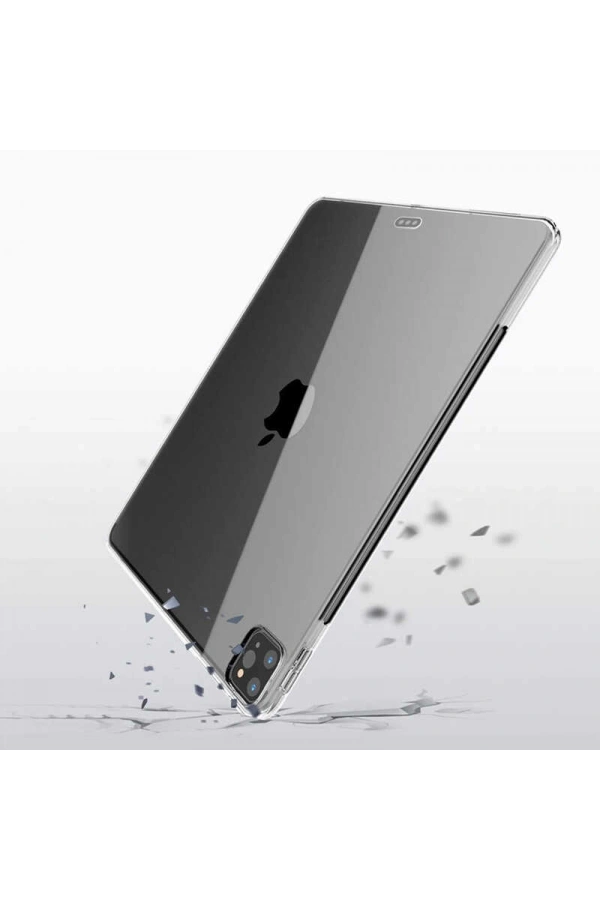 Apple iPad Pro 12.9 Pro 2020 (4.Nesil) Kılıf Zore Tablet Süper Silikon Kapak