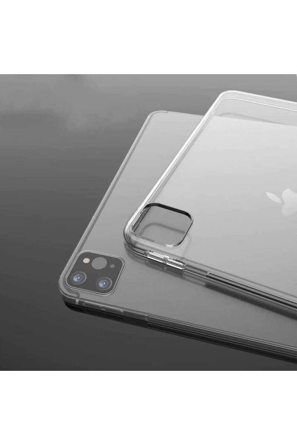 Apple iPad Pro 12.9 Pro 2020 (4.Nesil) Kılıf Zore Tablet Süper Silikon Kapak