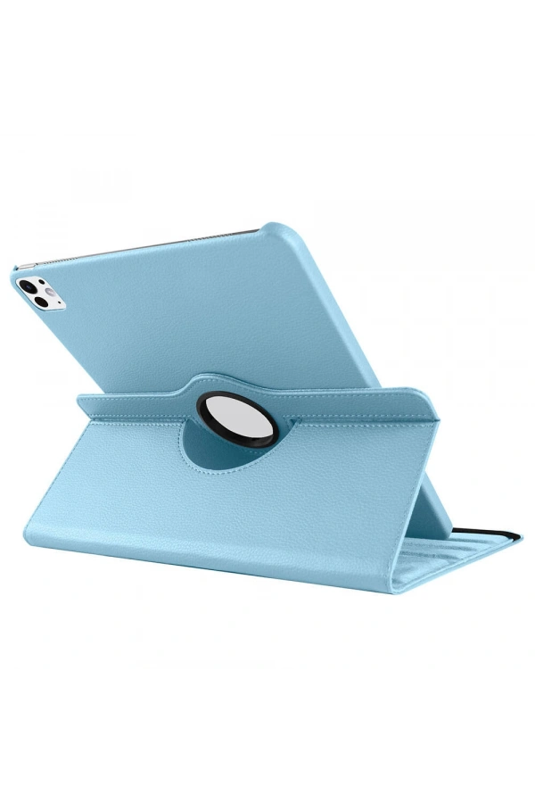 Apple iPad Pro 13 2024 Zore Dönebilen Standlı Kılıf