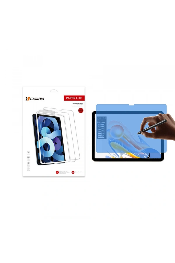 Apple iPad Pro 13 2025 M5 Kağıt Hisli Mat ​​​​​​​​​​​​​​​Davin Paper Like Ekran Koruyucu