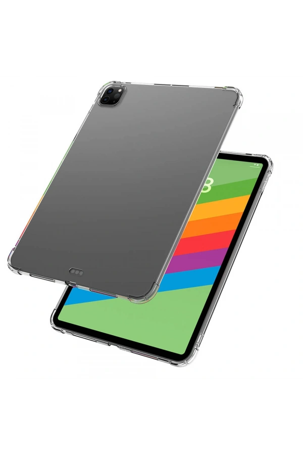 Apple iPad Pro 13 2025 M5 Kılıf Zore Tablet Nitro Anti Shock Silikon Kapak