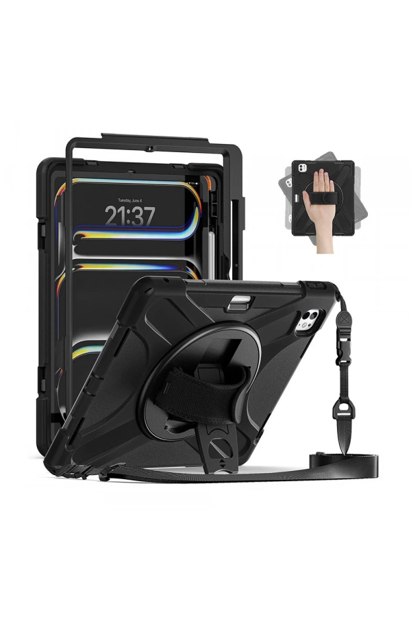 Apple iPad Pro 13 2025 M5 Zore Defender Tablet Silikon