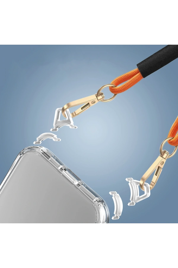 Apple iPhone 11 Kılıf Airbagli Takılabilir Askı Aparatlı Zore Snap Silikon Kapak