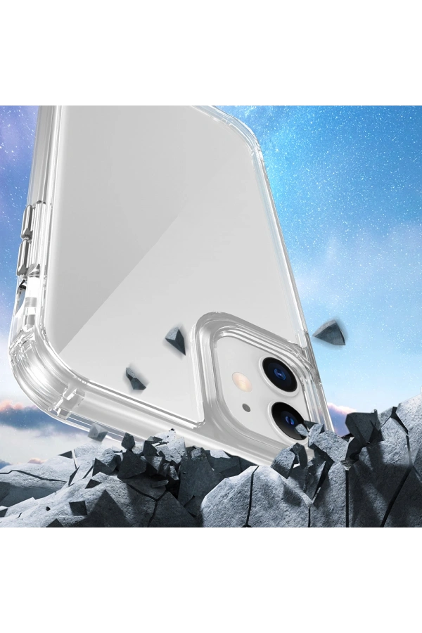 Apple iPhone 11 Kılıf Airbagli Takılabilir Askı Aparatlı Zore Snap Silikon Kapak