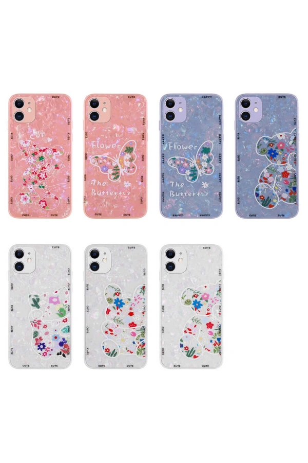 Apple iPhone 11 Kılıf Desenli Sert Silikon Zore Mumila Kapak