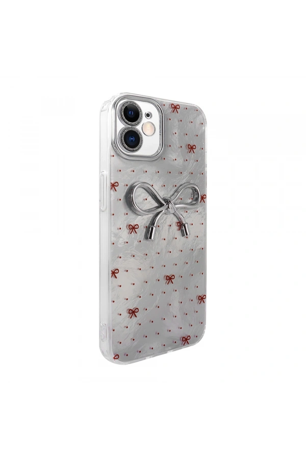 Apple iPhone 11 Kılıf Kamera Korumalı Figürlü Zore Ponti Silikon Kapak
