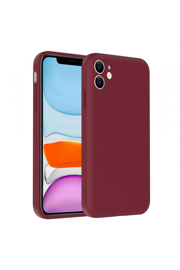 Apple iPhone 11 Kılıf Kamera Korumalı Kartlık Hazneli Zore Vitra Kapak