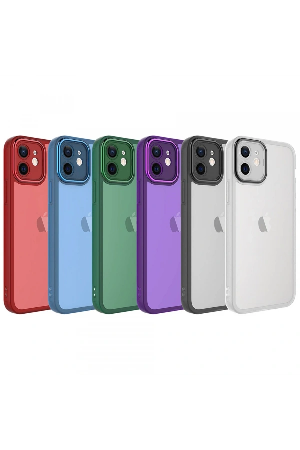 Apple iPhone 11 Kılıf Kamera Korumalı Transparan Zore Post Kapak