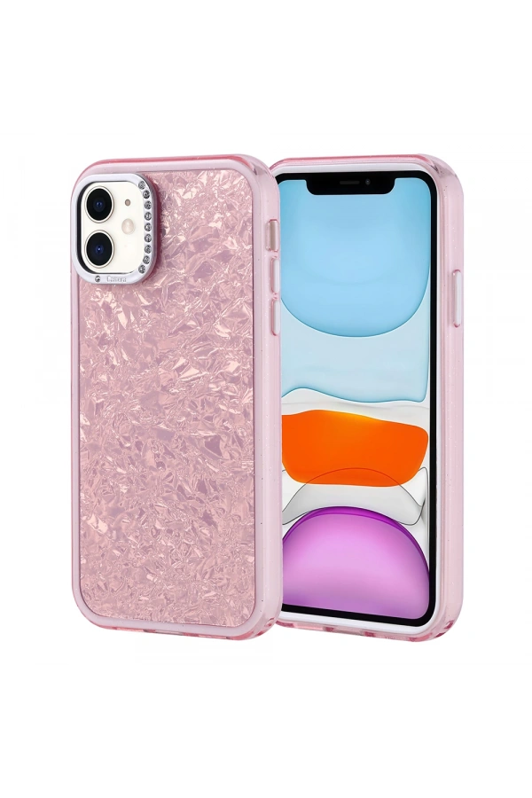 Apple iPhone 11 Kılıf Taşlı Tasarımlı Zore Kapi Kapak