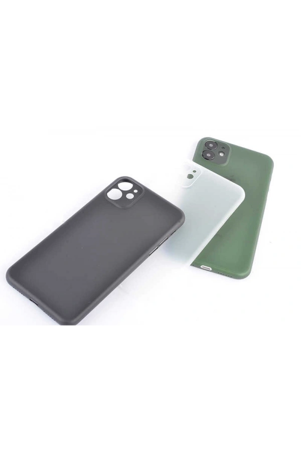 Apple iPhone 11 Kılıf Zore 1.Kalite PP Silikon