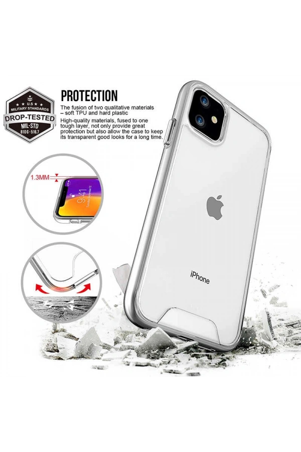 Apple iPhone 11 Kılıf Zore Gard Silikon