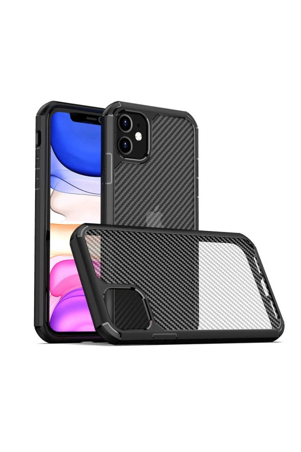 Apple iPhone 11 Kılıf Zore İnoks Kapak