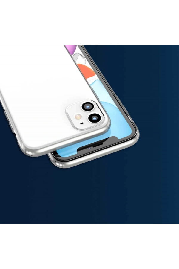 Apple iPhone 11 Kılıf Zore Kamera Korumalı Süper Silikon Kapak