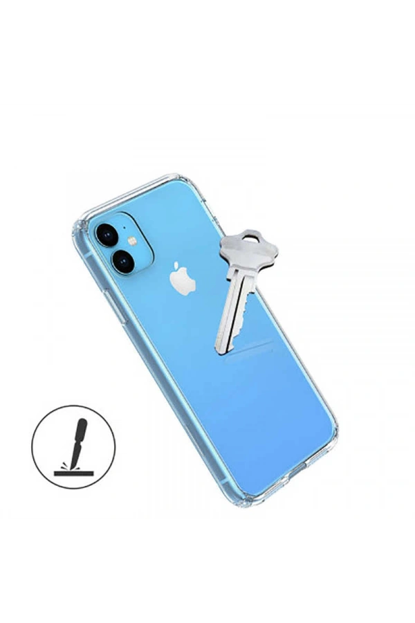 Apple iPhone 11 Kılıf Zore Nitro Anti Shock Silikon